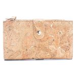 Color and Gold Cork Card Holder Women's Natural Cork Wallet BAG-2203