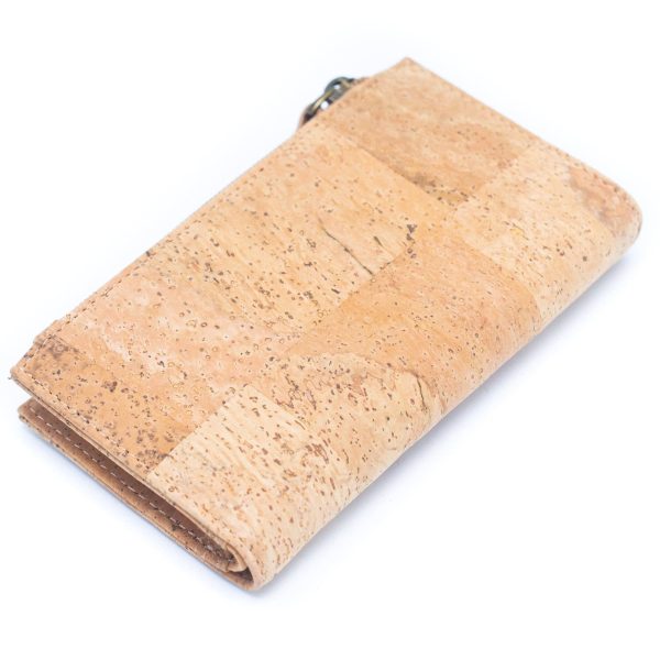 Color and Gold Cork Card Holder Women's Natural Cork Wallet BAG-2203