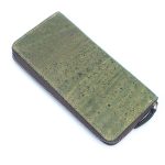 Solid color cork  women card zipper vegan wallet BAGP-190