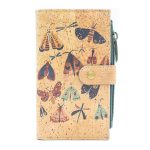 Flowers and Butterflies Cork Wallet BAG-2097