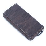 Solid color cork  women card zipper vegan wallet BAGP-190