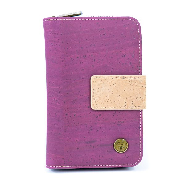 Stylish and Functional Medium-Sized Women's Cork Wallet BAG-2349