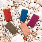 Elegant Cork Women's Zipper Wallet - Pure Color Collection BAG-2342