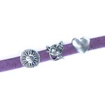 10mm falt purple cork cord COR-609B(10Meters)