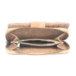 Prenium cork  women card zipper vegan wallet BAGP-171