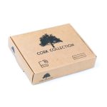 Sleek Bifold Cork Wallet with Snap Button BAG-2278