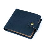 Sleek Bifold Cork Wallet with Snap Button BAG-2278