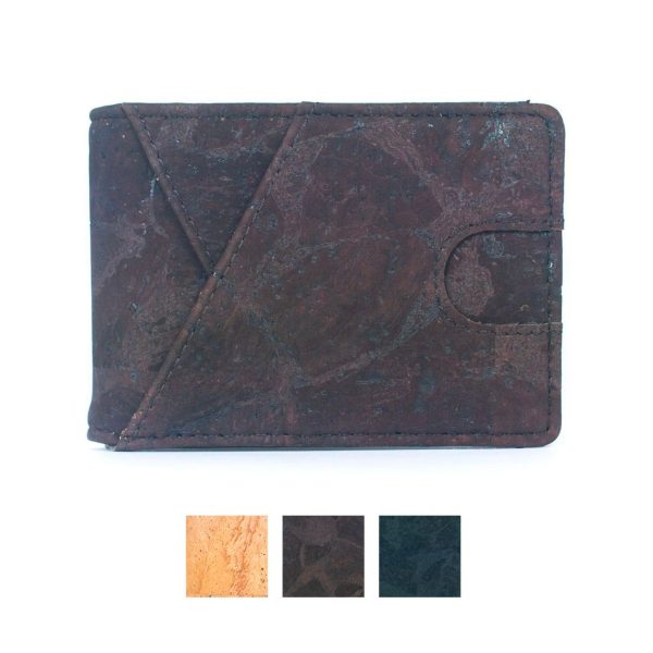 Cork Wallet Minimalist with Money Clip RFID Blocking Bifold  BAG-2276