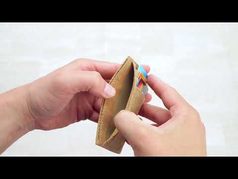 Men's RFID-Blocking Cork Card Wallets BAG-2252