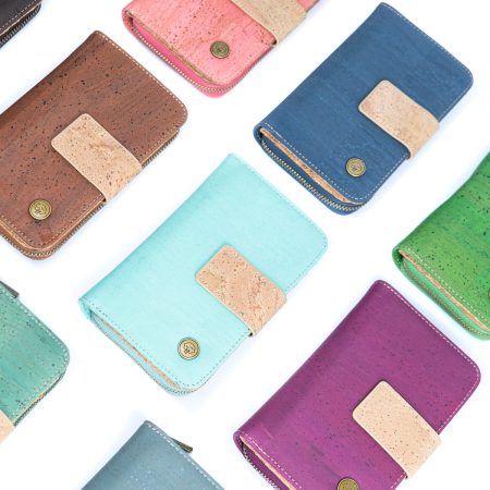 Stylish and Functional Medium-Sized Women's Cork Wallet BAG-2349